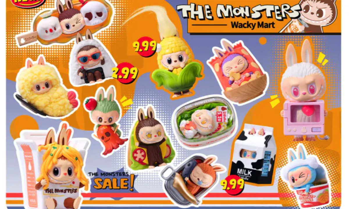 Pop Mart Labubu The Monsters Wacky Mart Series Figure