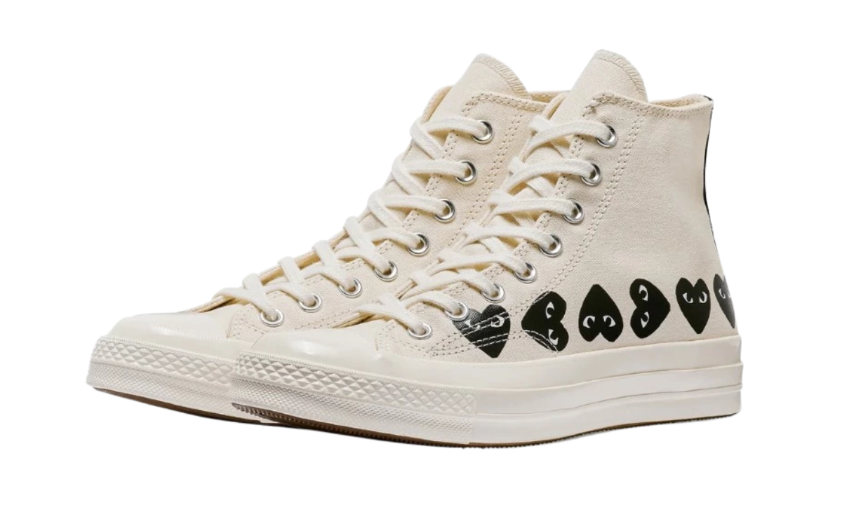 Converse Chuck Taylor All Star 70 Hi Comme Des Garcons Play White Milk