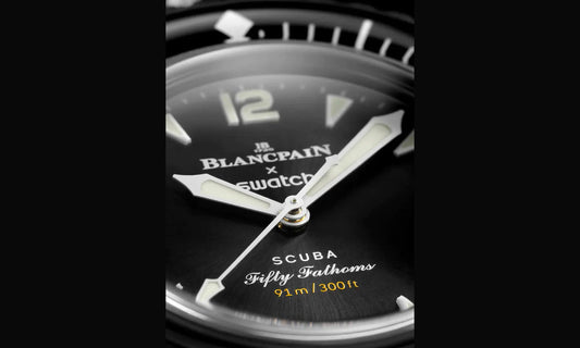 Blancpain x Swatch Scuba Fifty Fathoms Ocean of Storms