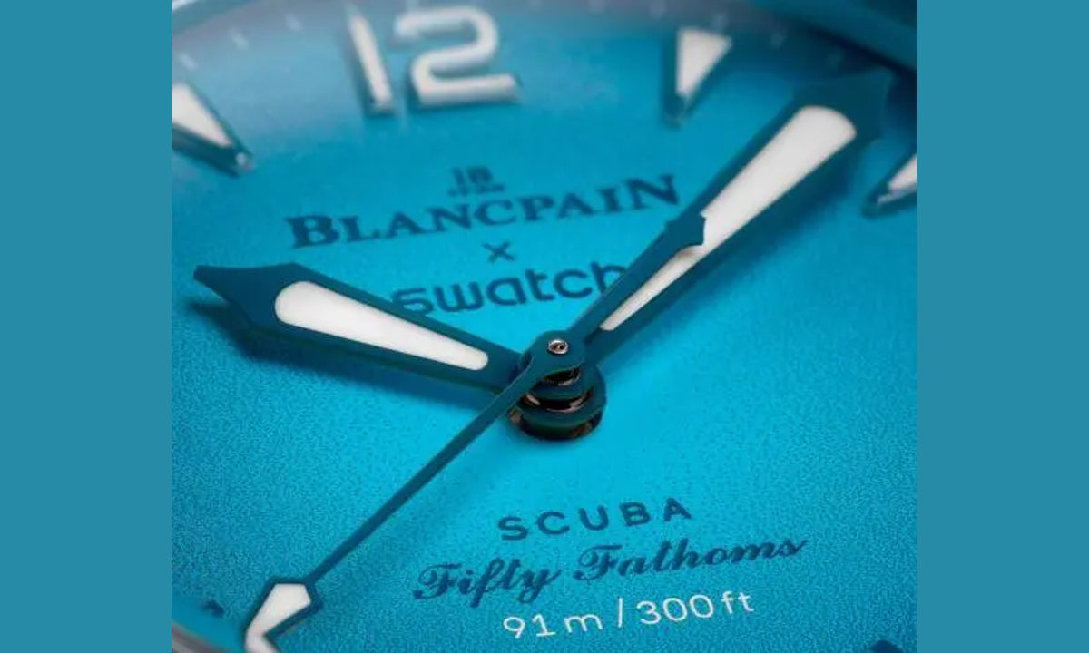 Swatch x Blancpain Fifty Fathoms Collection Blue Lagoon
