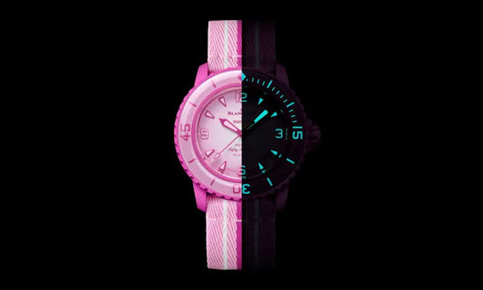 Swatch X Blancpain Fifty Fathoms Pink Ocean