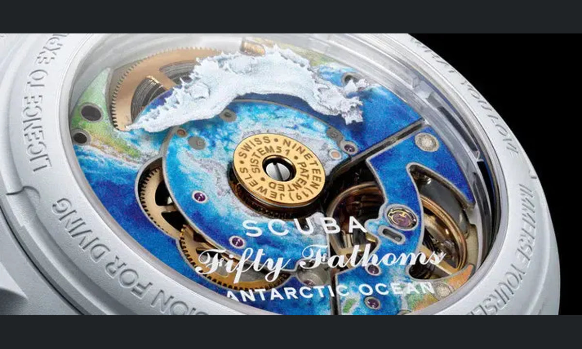 Blancpain x Swatch Scuba Fifty Fathoms Antarctic Ocean
