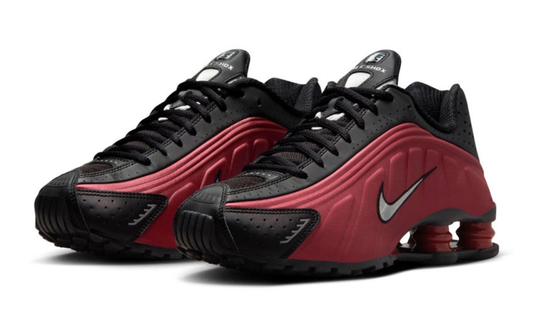 Nike Shox R4 Black Team Red