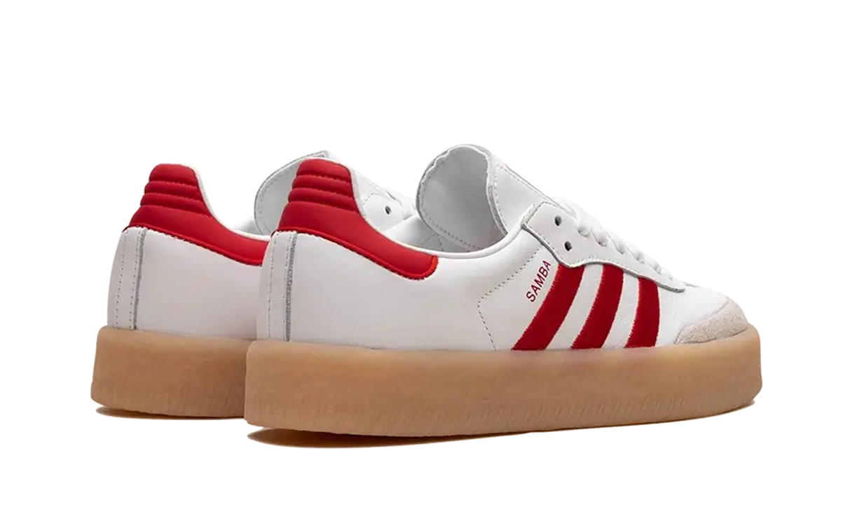 Adidas Sambae White Better Scarlet Gum