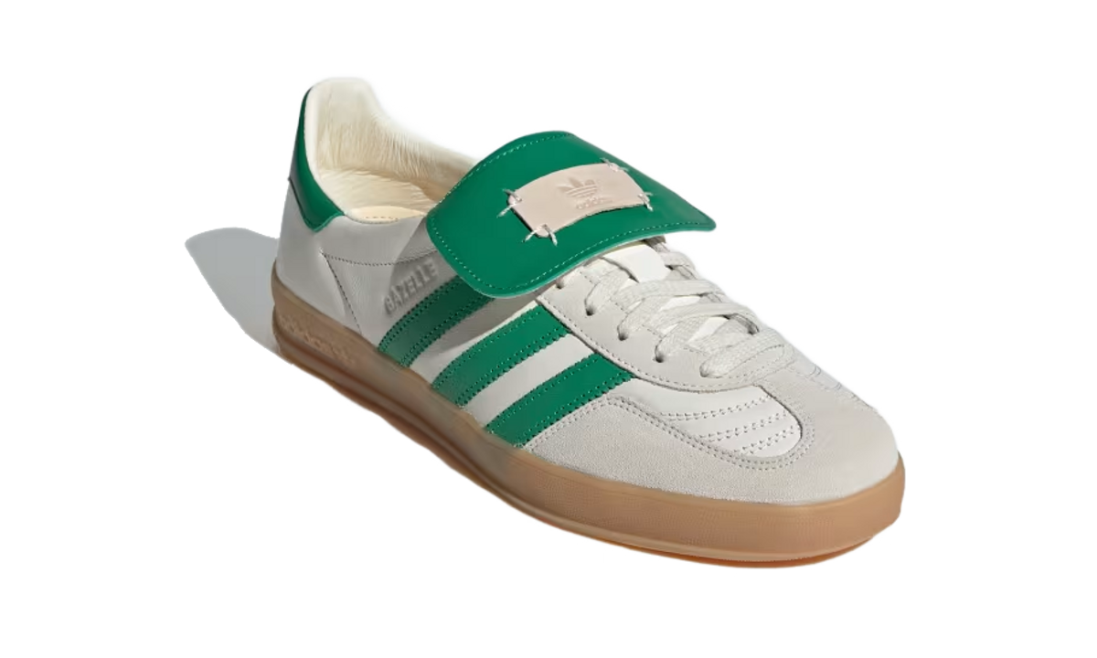 Adidas Gazelle Indoor Foot Industry Off White Green