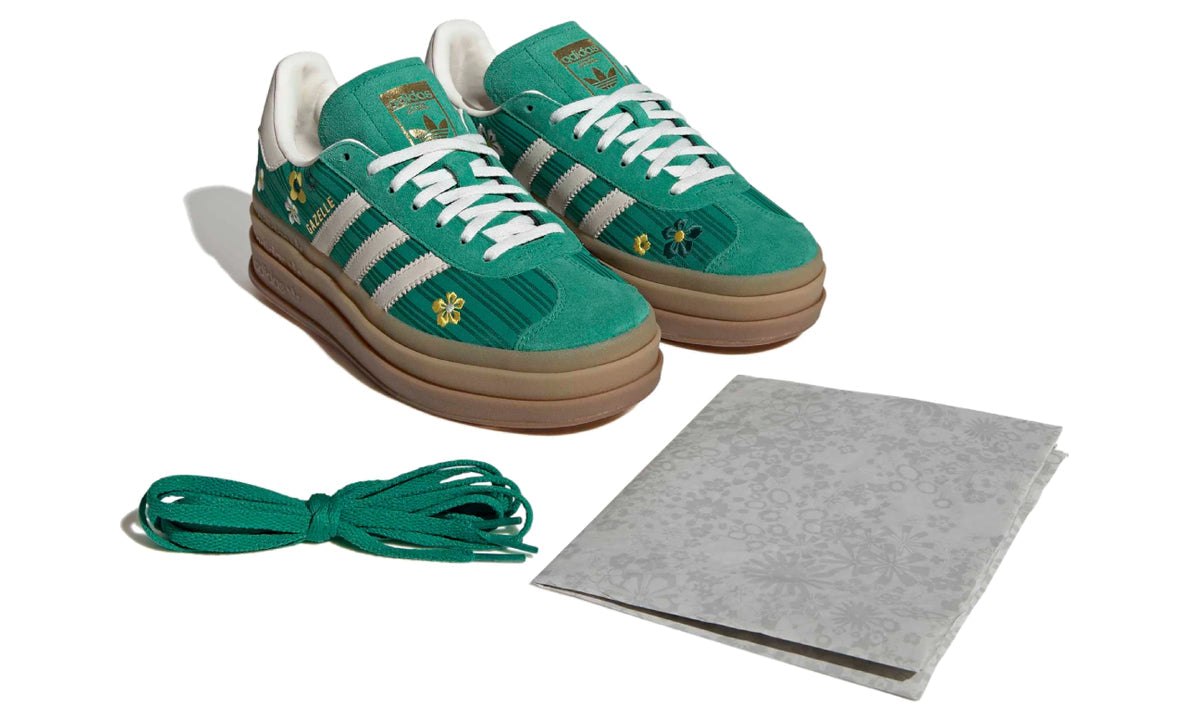 Adidas Gazelle Bold Liberty London Green Off White