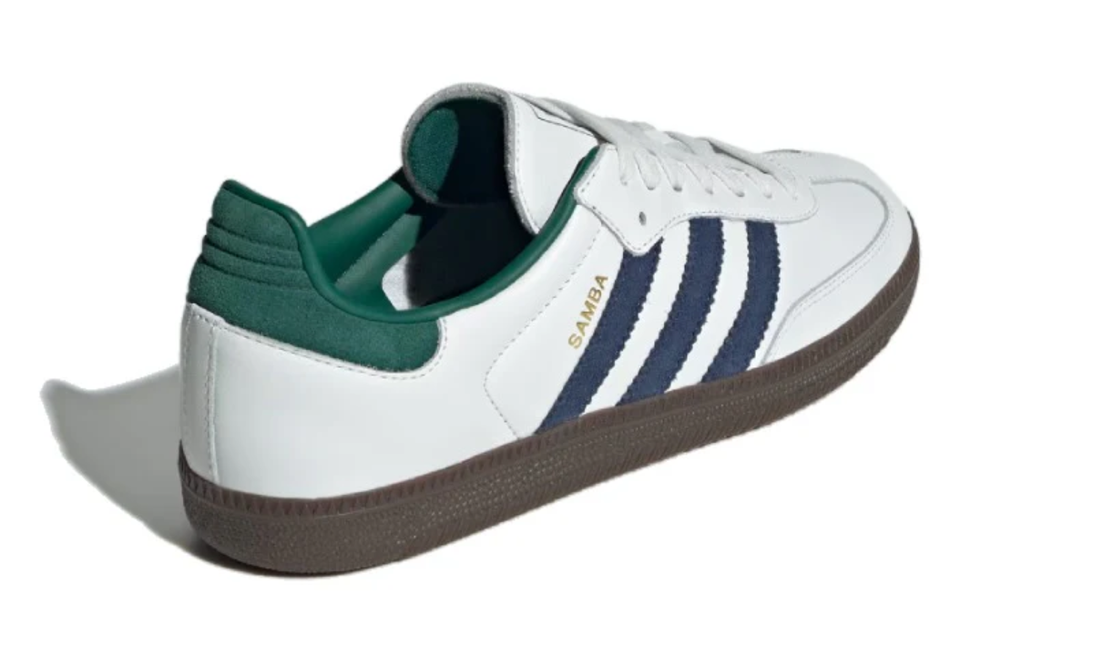 Adidas Samba OG Black White Collegiate Green