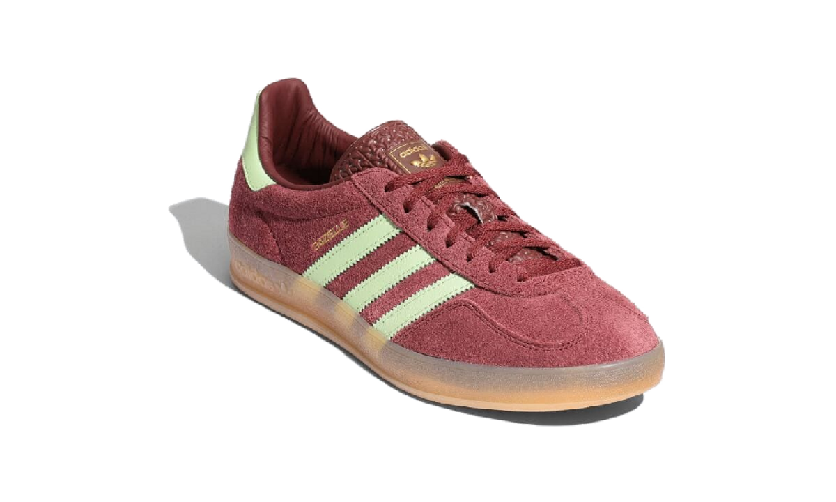 Adidas Gazelle Indoor Shadow Red Semi Green