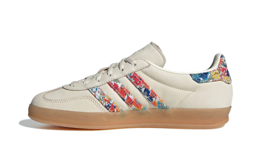 Adidas Gazelle Indoor Liberty London Floral Embroidery Stripes