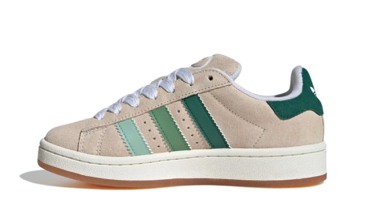 Adidas Campus 00s Wonder White Collegiate Green Gum