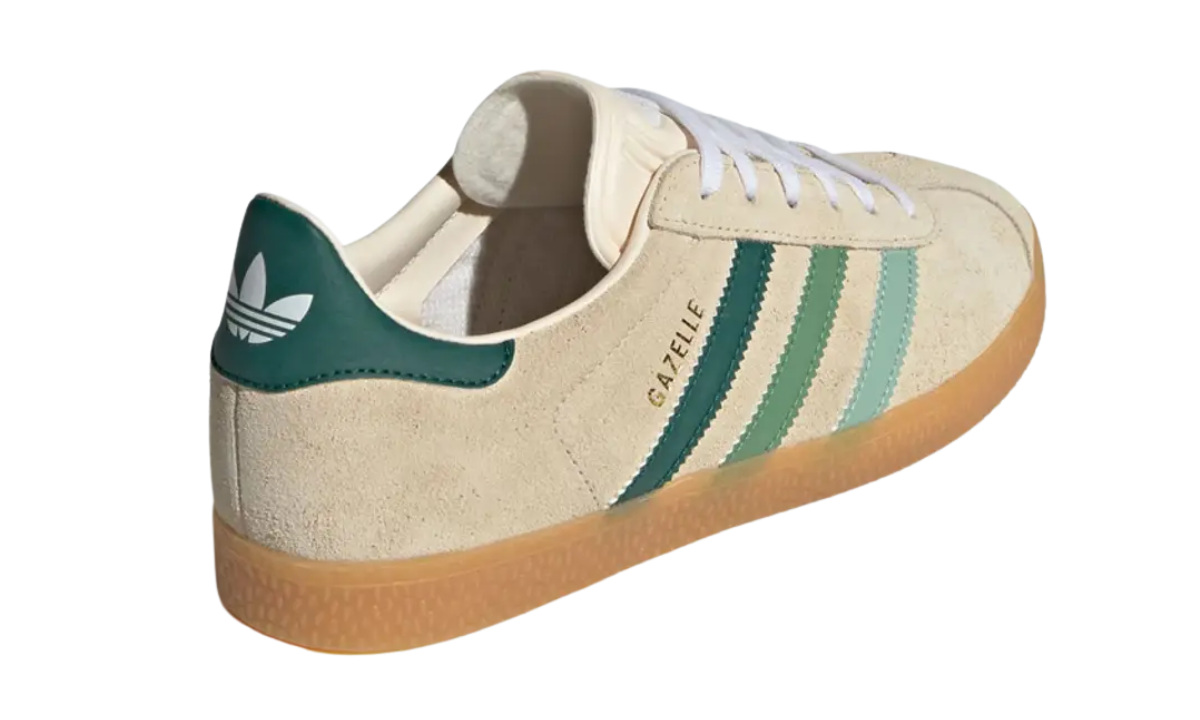Adidas Gazelle Wonder White Green Gum