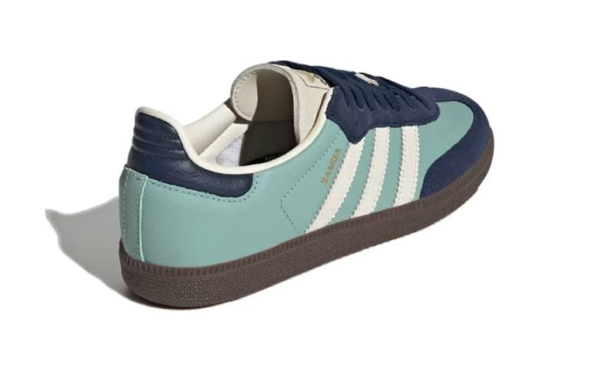Adidas Samba OG Hazy Green Night Indigo