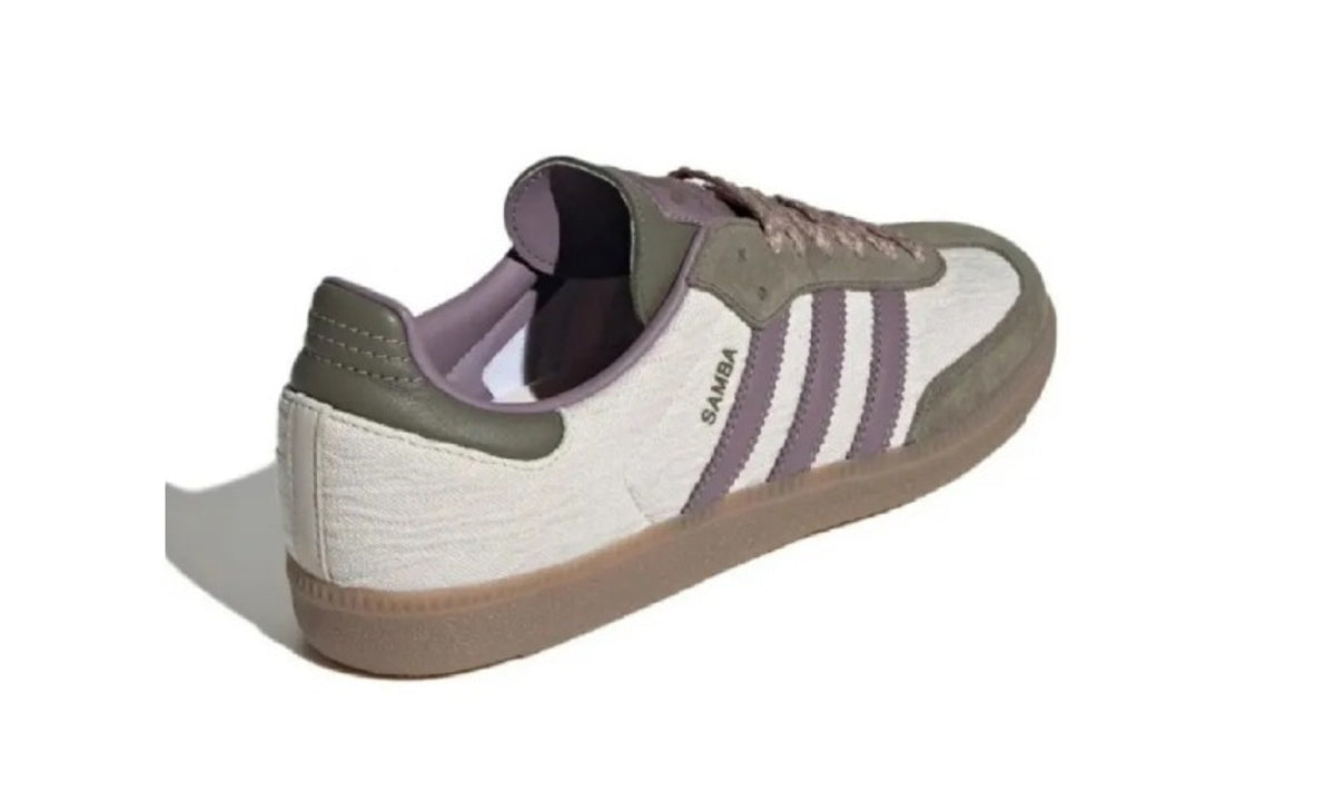 Adidas Samba OG Vintage Khaki Purple