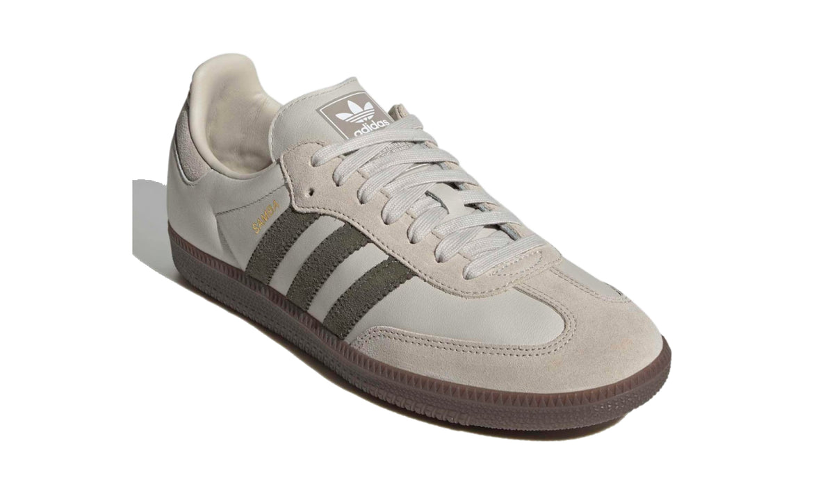 Adidas Samba OG Aluminum Dark Khaki