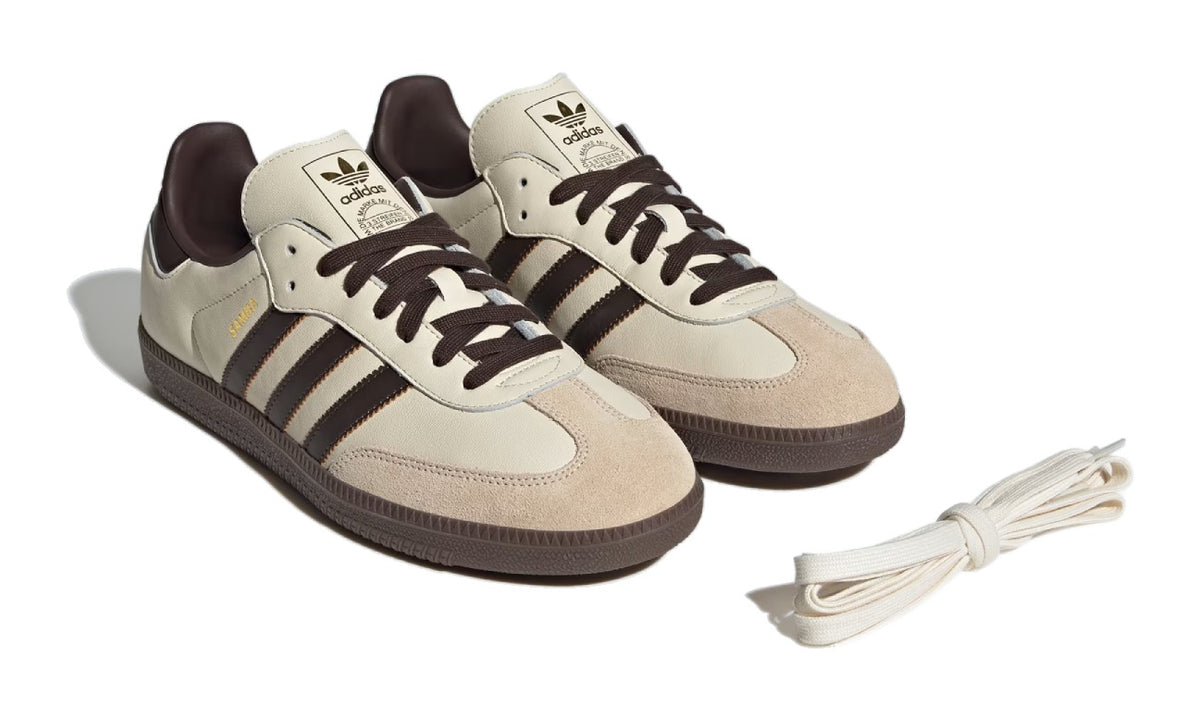 Adidas Samba OG Cream White Dark Brown Gum