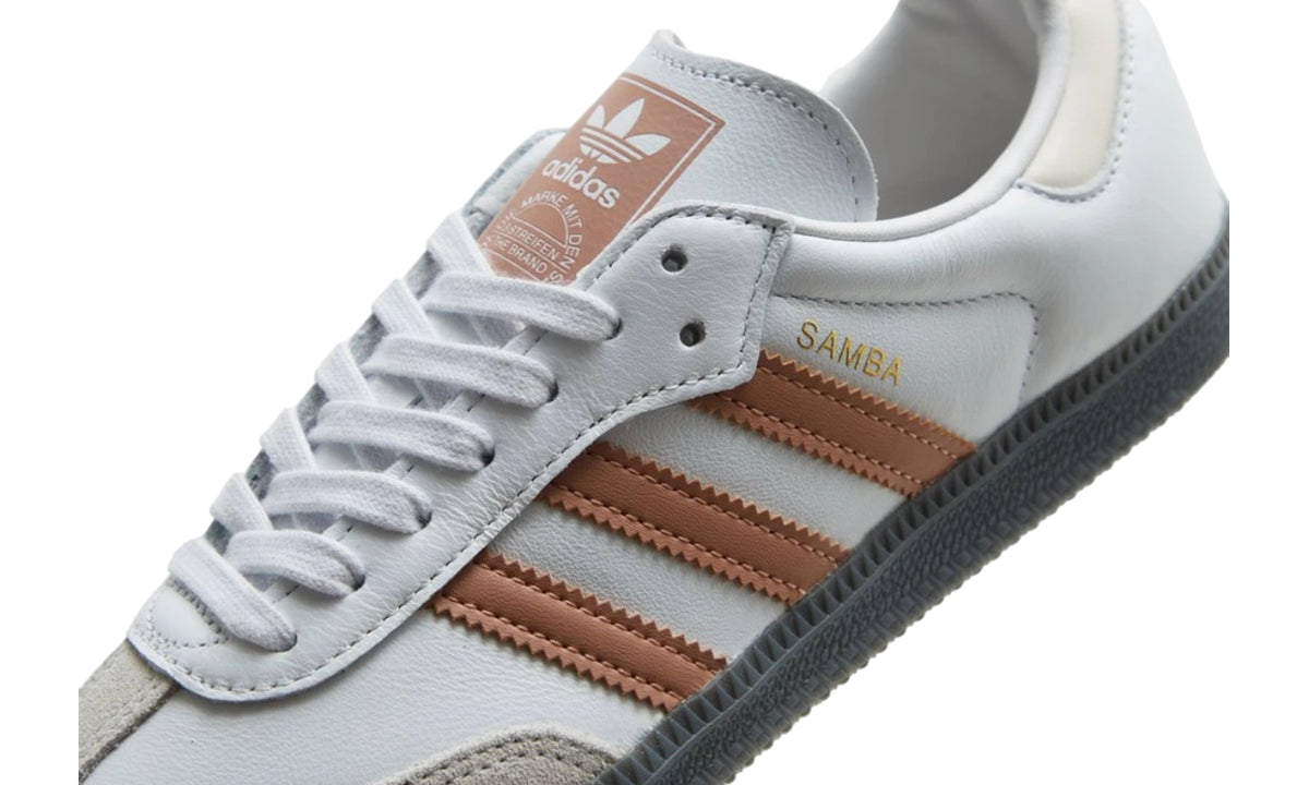 Adidas Samba OG Crystal White Brown