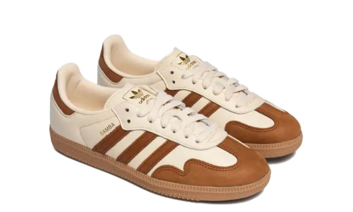 Adidas Samba OG Wonder White dusky Bronze