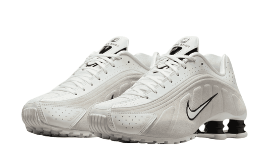 Nike Shox R4 White Suede