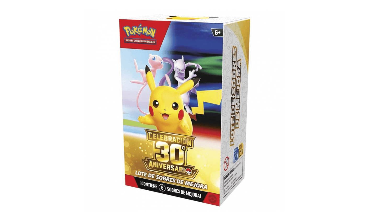 Pokemon Lote Sobres de Mejora 30th (Español)