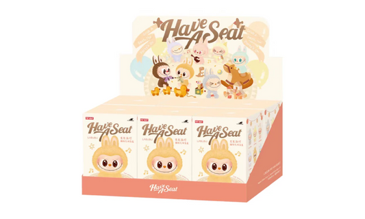 Pop Mart Labubu The Monsters – Have a Seat Vinyl Plush Blind Boxes