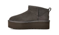 UGG Classic Ultra Mini Platform Boot Charcoal 1135092-CHRC — Vista 1