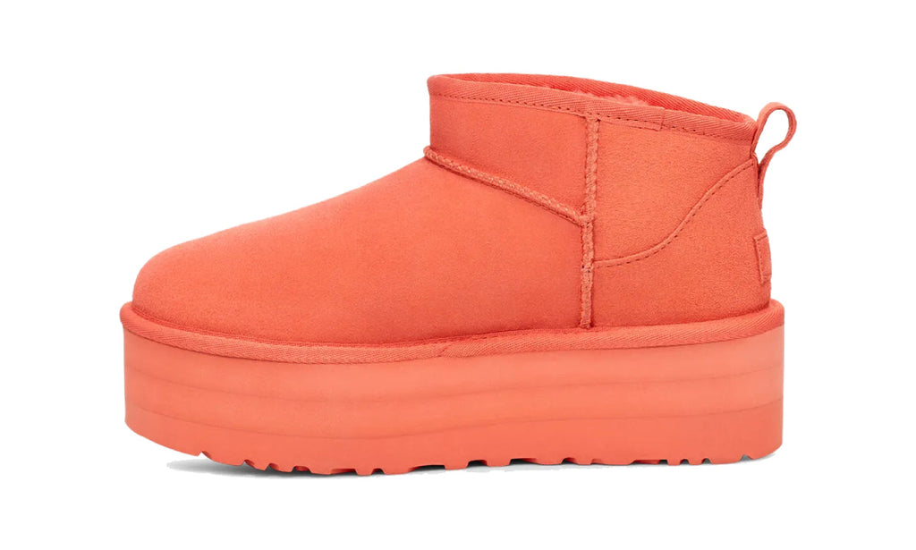 UGG Classic Ultra Mini Platform Boot Vibrant Coral 1135092-VCRL — Vista 1