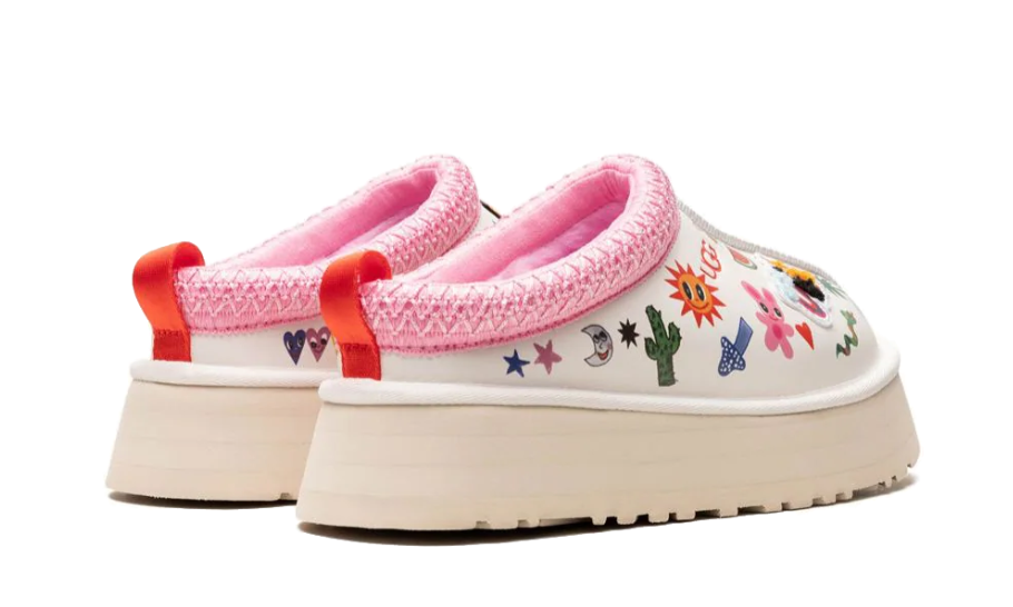 UGG Tazz Slipper Humberto Cruz Pop Sketch 1155751-WHT — Vista 3