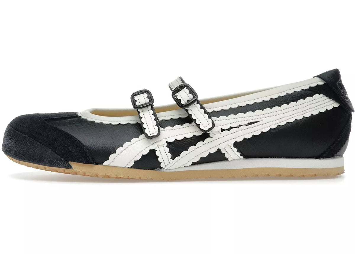 Onitsuka Tiger Mexico 66 TGRS Black Cream (W) 1182A678-001 — Vista 1