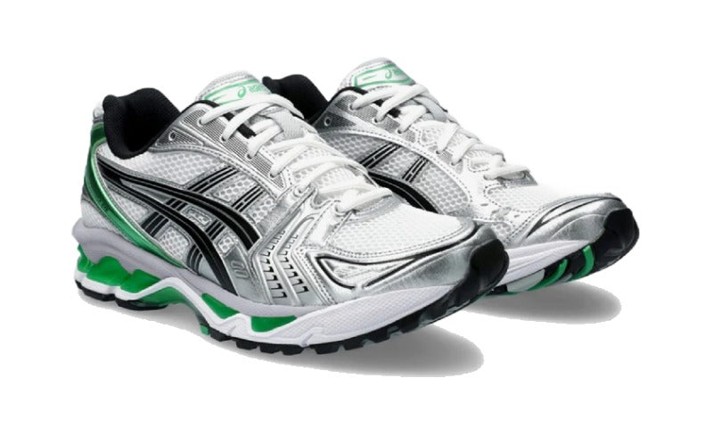 ASICS Gel-Kayano 14 White Malachite Green 1201A019-110 — Vista 3
