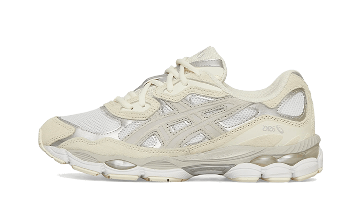 ASICS Gel-NYC White Oyster Grey 1201A789-105 — Vista 1