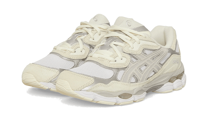 ASICS Gel-NYC White Oyster Grey 1201A789-105 — Vista 2