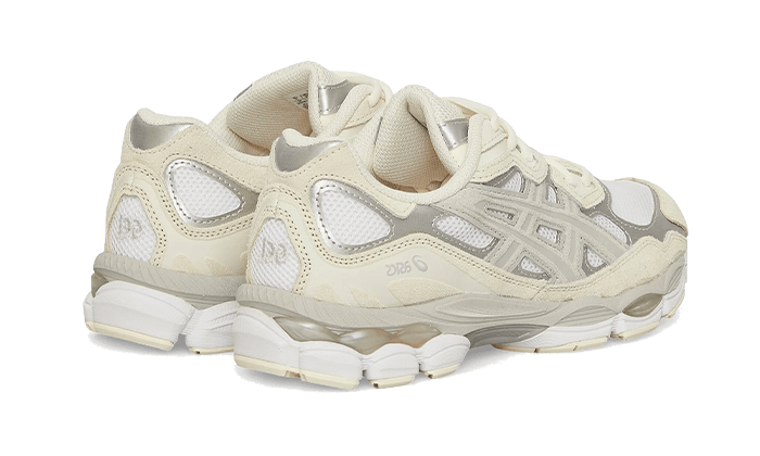 ASICS Gel-NYC White Oyster Grey 1201A789-105 — Vista 3