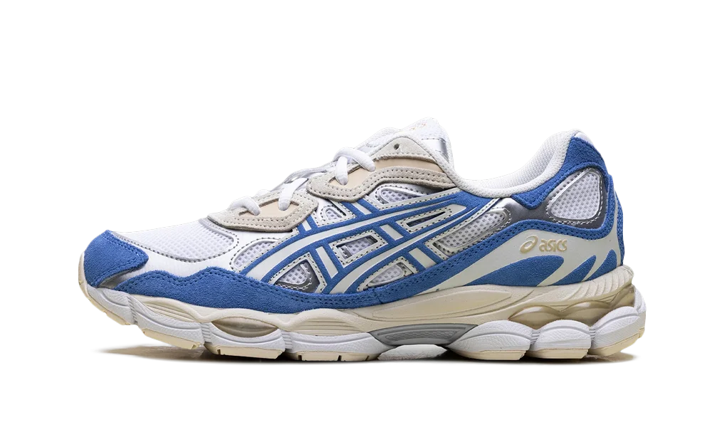 ASICS Gel-NYC White Blue Coast 1203A383-116 — Vista 1