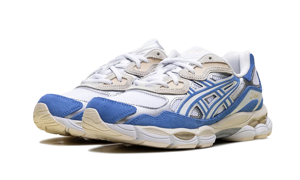 ASICS Gel-NYC White Blue Coast 1203A383-116 — Vista 2