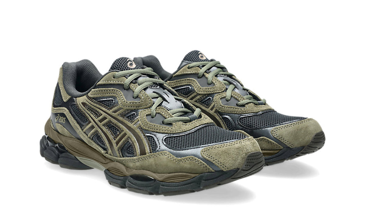 ASICS GEL-NYC Loden Green Grey 1203A383-303 — Vista 2