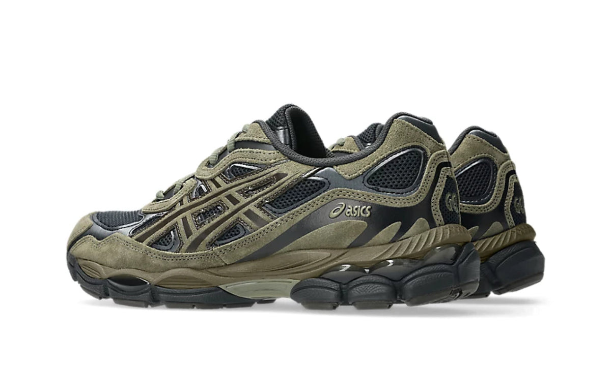 ASICS GEL-NYC Loden Green Grey 1203A383-303 — Vista 3