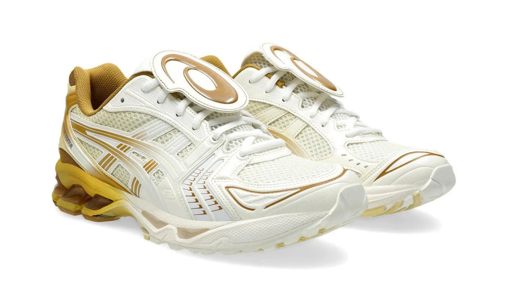 ASICS Gel-Kayano 14 The Museum Visitor Cream Gold 1203A528-100 — Vista 2