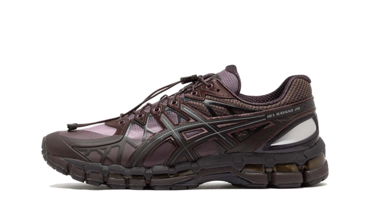 UNAFFECTED x ASICS GEL-Kayano 20 Umber Mud 1203A529-600 — Vista 1