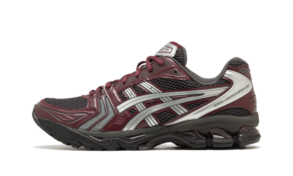 ASICS Gel-Kayano 14 Obsidian Grey Pure Silver 1203A537-022 — Vista 1