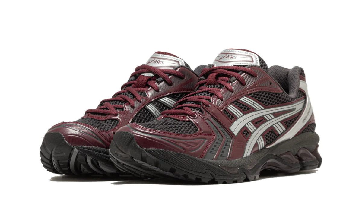 ASICS Gel-Kayano 14 Obsidian Grey Pure Silver 1203A537-022 — Vista 2