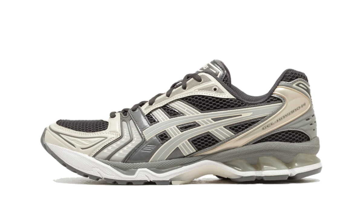 ASICS Gel-Kayano 14 Obsidian Grey Cement 1203A537-024 — Vista 1