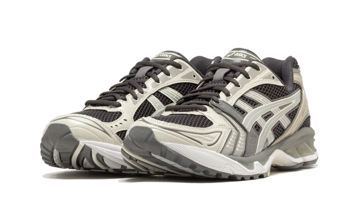 ASICS Gel-Kayano 14 Obsidian Grey Cement 1203A537-024 — Vista 2