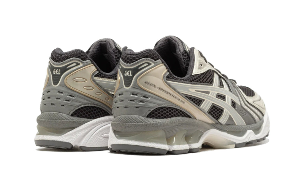 ASICS Gel-Kayano 14 Obsidian Grey Cement 1203A537-024 — Vista 3