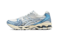 ASICS Gel-Kayano 14 Cream Metallic Blue 1203A537-102 — Vista 1