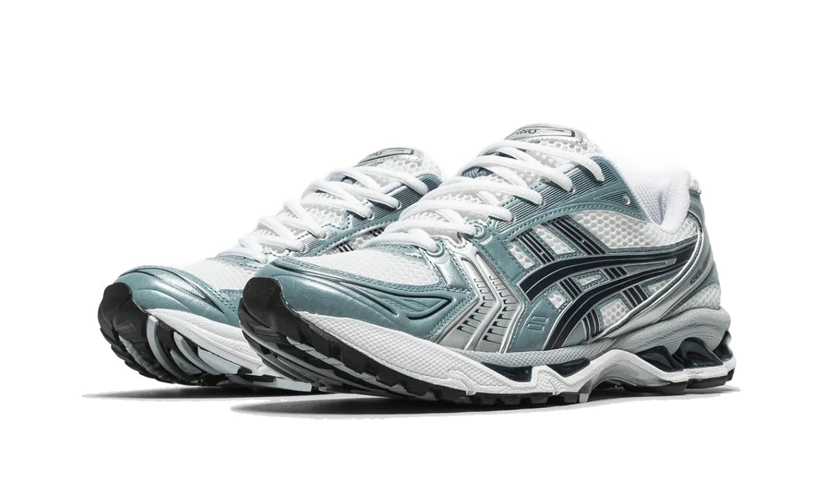 ASICS Gel-Kayano 14 White Fjord Grey 1203A537-106 — Vista 2