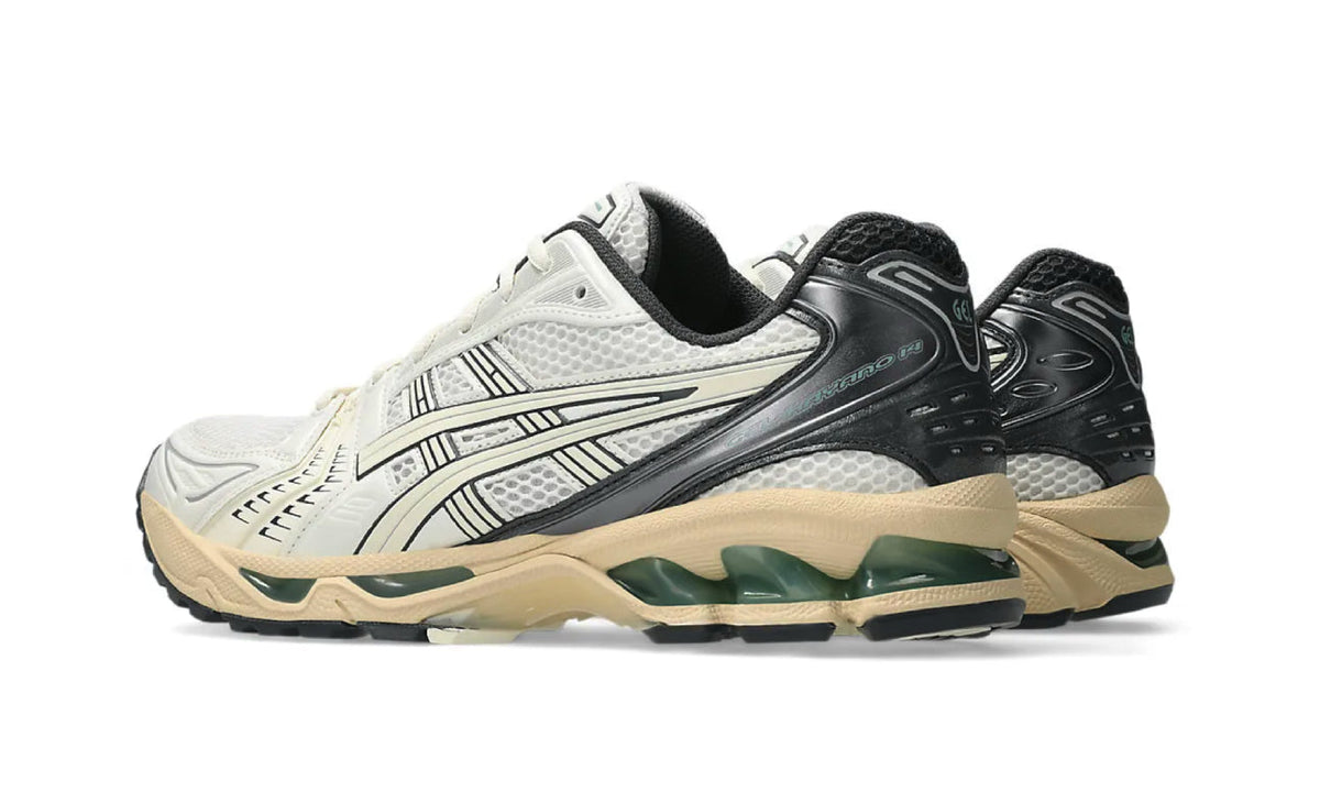 ASICS Gel-Kayano 14 Cream Obsidian Grey 1203A537-113 — Vista 3