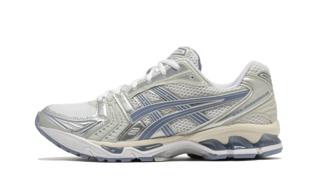 ASICS Gel-Kayano 14 White Light Navy 1203A537-115 — Vista 1