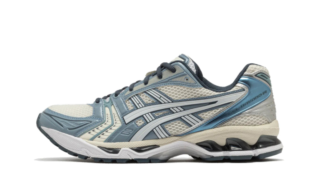 ASICS Gel-Kayano 14 Cream Raw Indigo 1203A537-116 — Vista 1