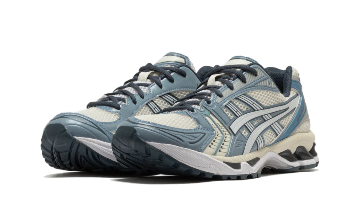 ASICS Gel-Kayano 14 Cream Raw Indigo 1203A537-116 — Vista 2