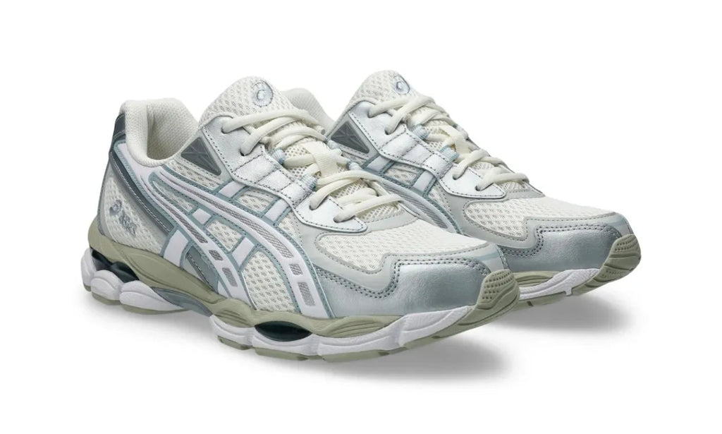 ASICS Gel-NYC 2055 Cream Dolphin Grey 1203A542-107 — Vista 2